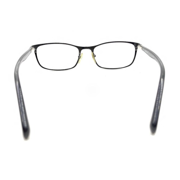 Prada VPR 51P 7AX-1O1 Black Silver Eyeglasses Frames 54-18 140 Italy Designer - Picture 5 of 12